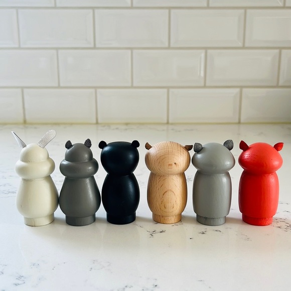 Hearth & Hand with Magnolia Toy Woodland Animal Figurine Set - Picture 9 of 15